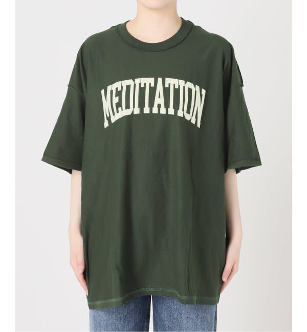 journal standard L'essage「ISNESS MUSIC/イズネス ミュージック 別注カレッジ風Tシャツ」|Tシャツ・カットソー|