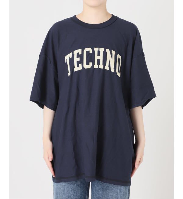 journal standard L'essage「ISNESS MUSIC/イズネス ミュージック 別注カレッジ風Tシャツ」|Tシャツ・カットソー|