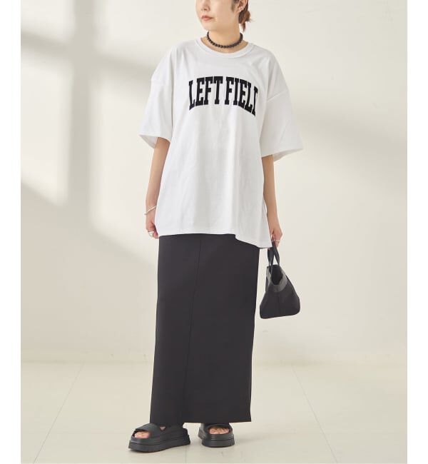 journal standard L'essage「ISNESS MUSIC/イズネス ミュージック 別注カレッジ風Tシャツ」|Tシャツ・カットソー|