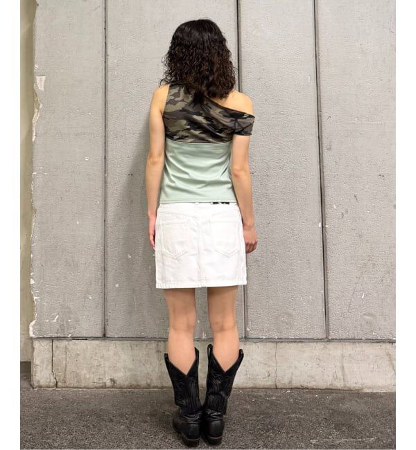 Oriens JOURNAL STANDARD「カモフラージュメッシュパネルTEE」|Tシャツ・カットソー|