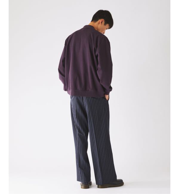 JOURNAL STANDARD relume「《予約》カラージップ ストライプスラックス」|スラックス|