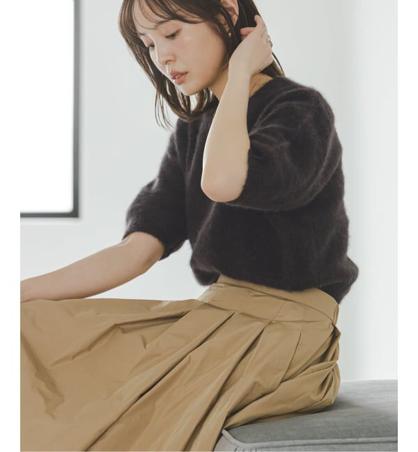 NOBLE「《予約》FOX/Caフラッグヤーンコンパクトニット」|ニット・セーター|