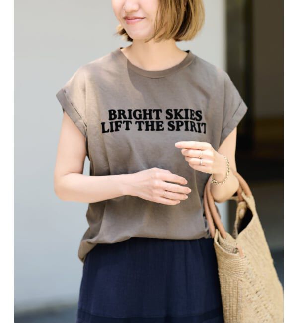 FRAMeWORK「フロッキーロゴT-SHIRT」|Tシャツ・カットソー|
