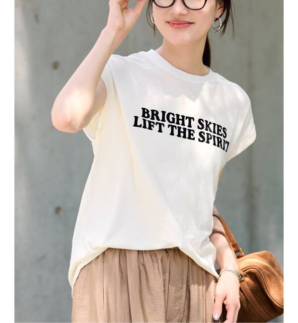FRAMeWORK「フロッキーロゴT-SHIRT」|Tシャツ・カットソー|