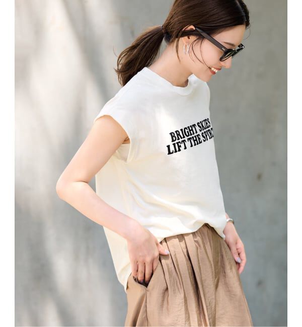 FRAMeWORK「フロッキーロゴT-SHIRT」|Tシャツ・カットソー|