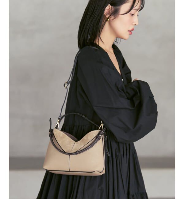 NOBLE「《予約》AULENTTI/オウレンティ パネルショルダーBAG S」|ショルダー・メッセンジャー|