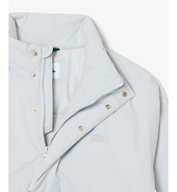 LACOSTE「撥水 防風 パデッド ボリュームテクニカルナイロンブルゾン」|ダウン|