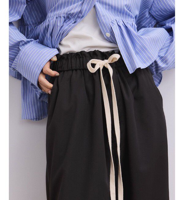 ADAM ET ROPE'「【WEB限定】リラックスパラシュートパンツ」|チノ|