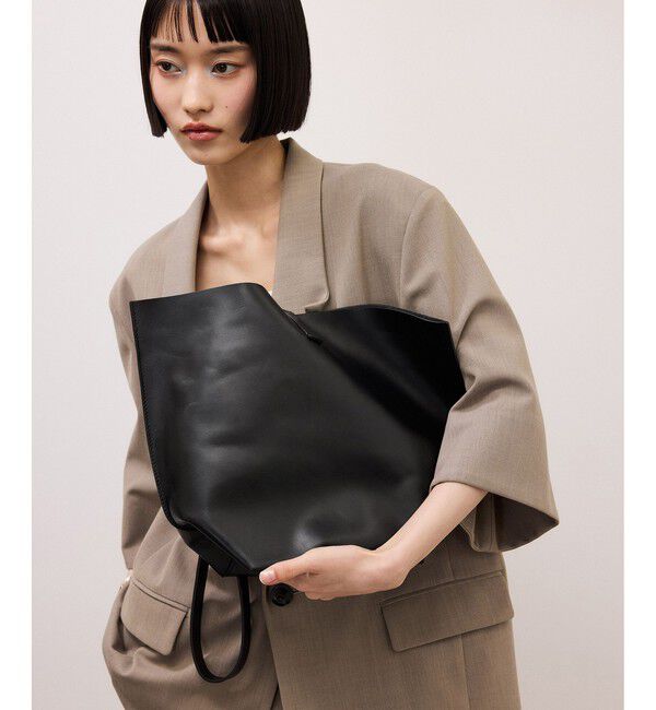 ADAM ET ROPE'「【PFT】Crepe Large Bag」|ショルダー・メッセンジャー|