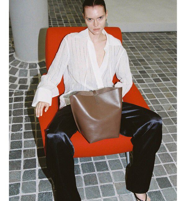 ADAM ET ROPE'「【PFT】Crepe Large Bag」|ショルダー・メッセンジャー|