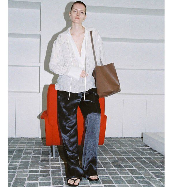 ADAM ET ROPE'「【PFT】Crepe Large Bag」|ショルダー・メッセンジャー|