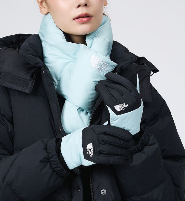 ABAHOUSE「【THE NORTH FACE / ザ・ノースフェイス】ヌプシイーチップグローブ」|手袋|グリーン系その他1