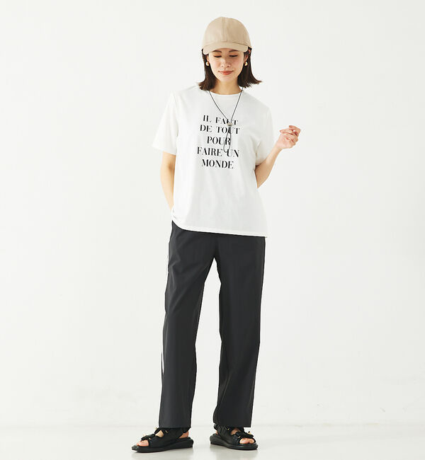 abahouse mavie「コットンナイロンキャップ(ストラップ付)」|その他|