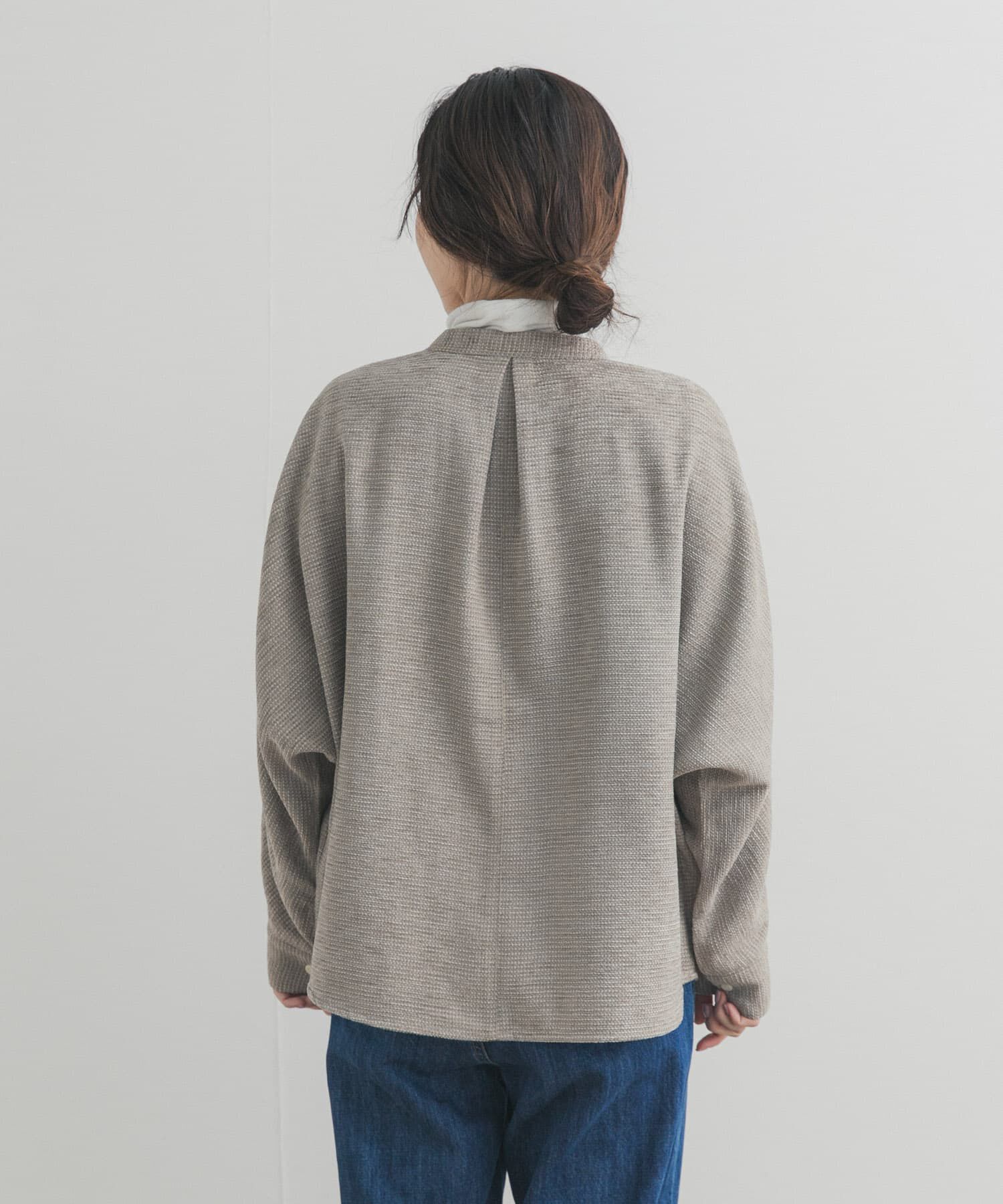 URBAN RESEARCH DOORS「ドルマンバンドカラーシャツ」|シャツ・ブラウス|