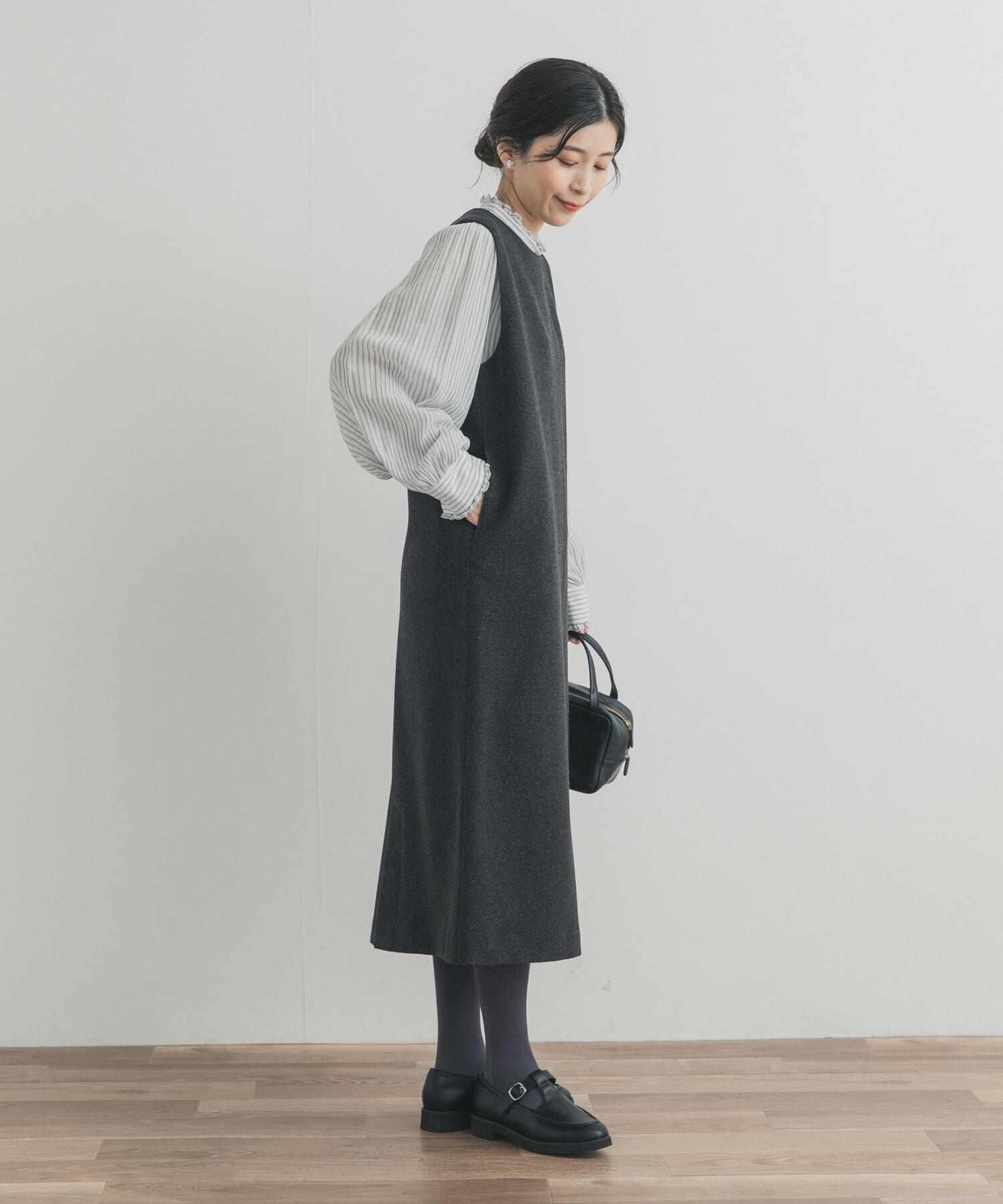 URBAN RESEARCH DOORS「カットジャンパースカート」|ワンピース|
