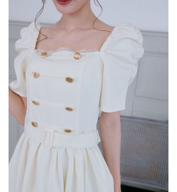  「ナポレオンデザインミニワンピース」|ワンピース|