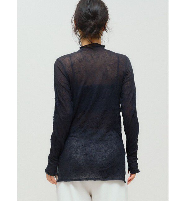 MIDIUMISOLID「MIDIUMISOLID for Ladies シアーハイネックインナー」|Tシャツ・カットソー|
