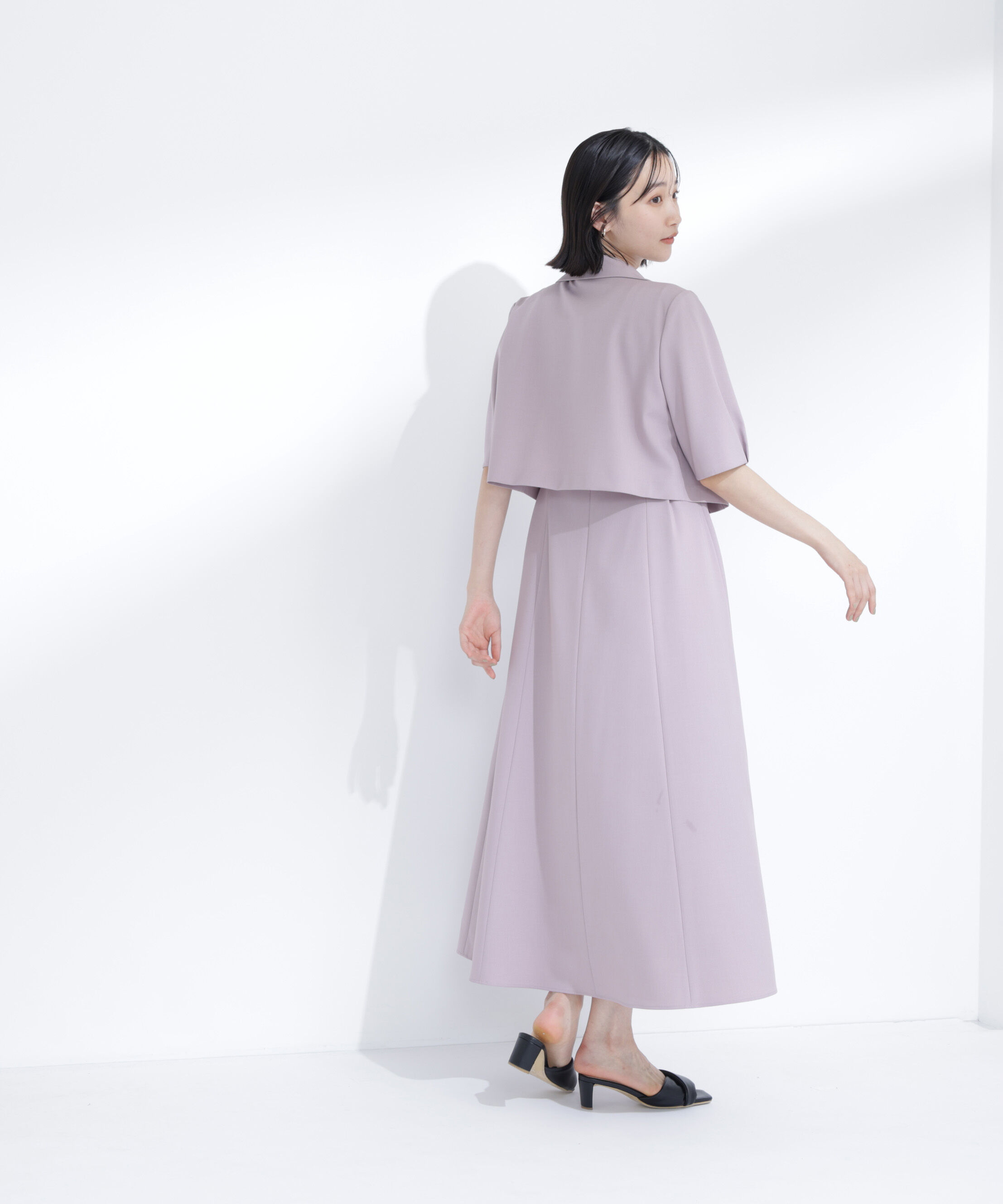  「ショートジャケット＆ワンピース」|ワンピース|