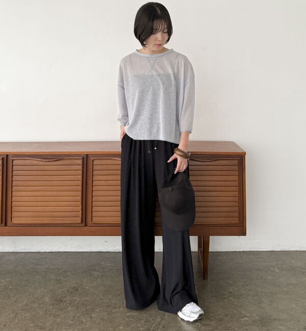 Doux archives「サイドスリットシアーカットプルオーバー」|Tシャツ・カットソー|