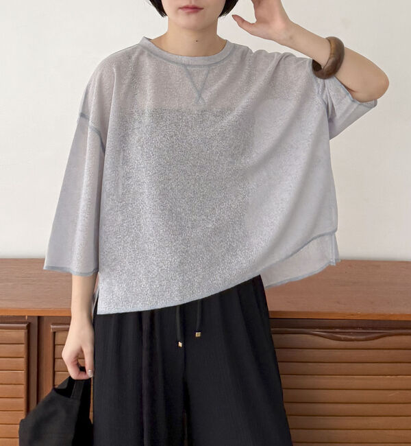 Doux archives「サイドスリットシアーカットプルオーバー」|Tシャツ・カットソー|