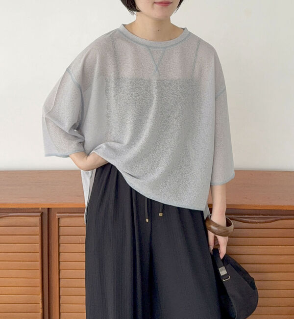 Doux archives「サイドスリットシアーカットプルオーバー」|Tシャツ・カットソー|