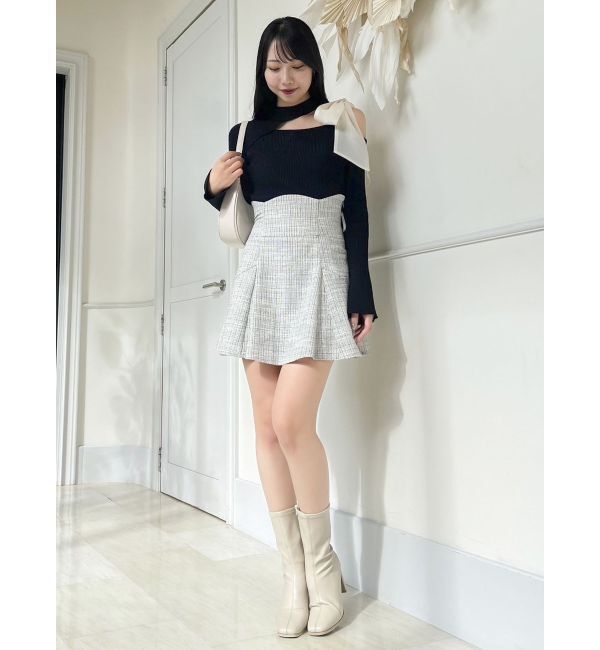 dazzlin「2WAYダブルレースアップコルセットミニスカート」|スカート|