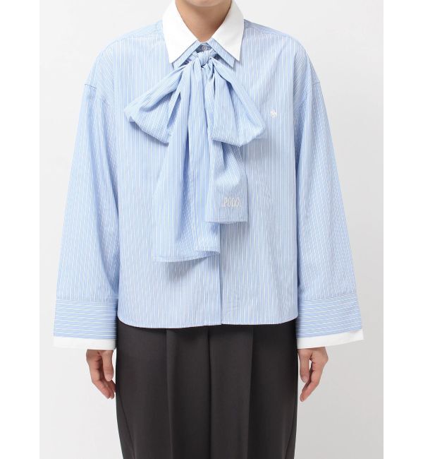 LAGUNAMOON「【POLO BCSコラボ】ボウタイシャツ」|シャツ・ブラウス|