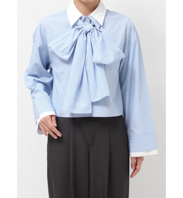 LAGUNAMOON「【POLO BCSコラボ】ボウタイシャツ」|シャツ・ブラウス|