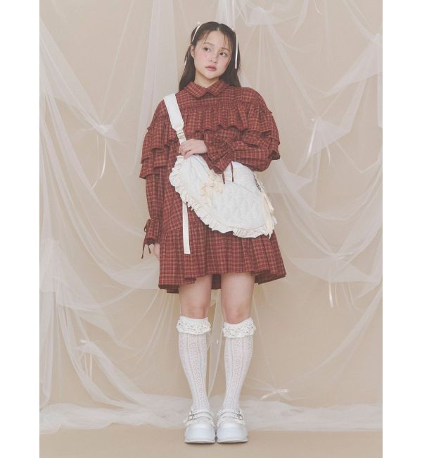 merry jenny「靴下屋&times;merry jenny flower lace knit sock」|ソックス|