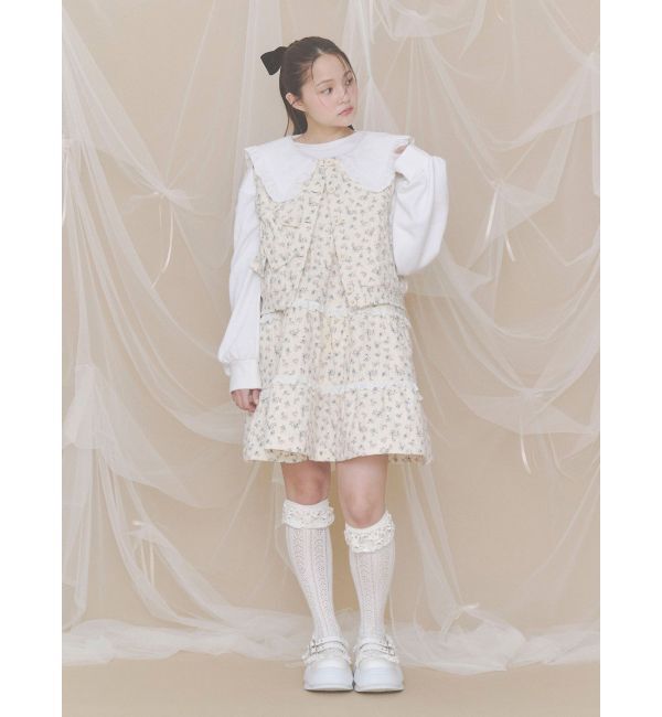 merry jenny「靴下屋&times;merry jenny flower lace knit sock」|ソックス|