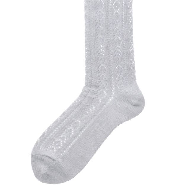 merry jenny「靴下屋&times;merry jenny flower lace knit sock」|ソックス|