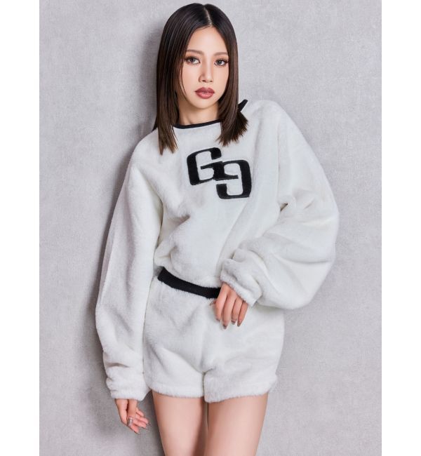 GYDA「GG ECO FURショートトップス」|Tシャツ・カットソー|
