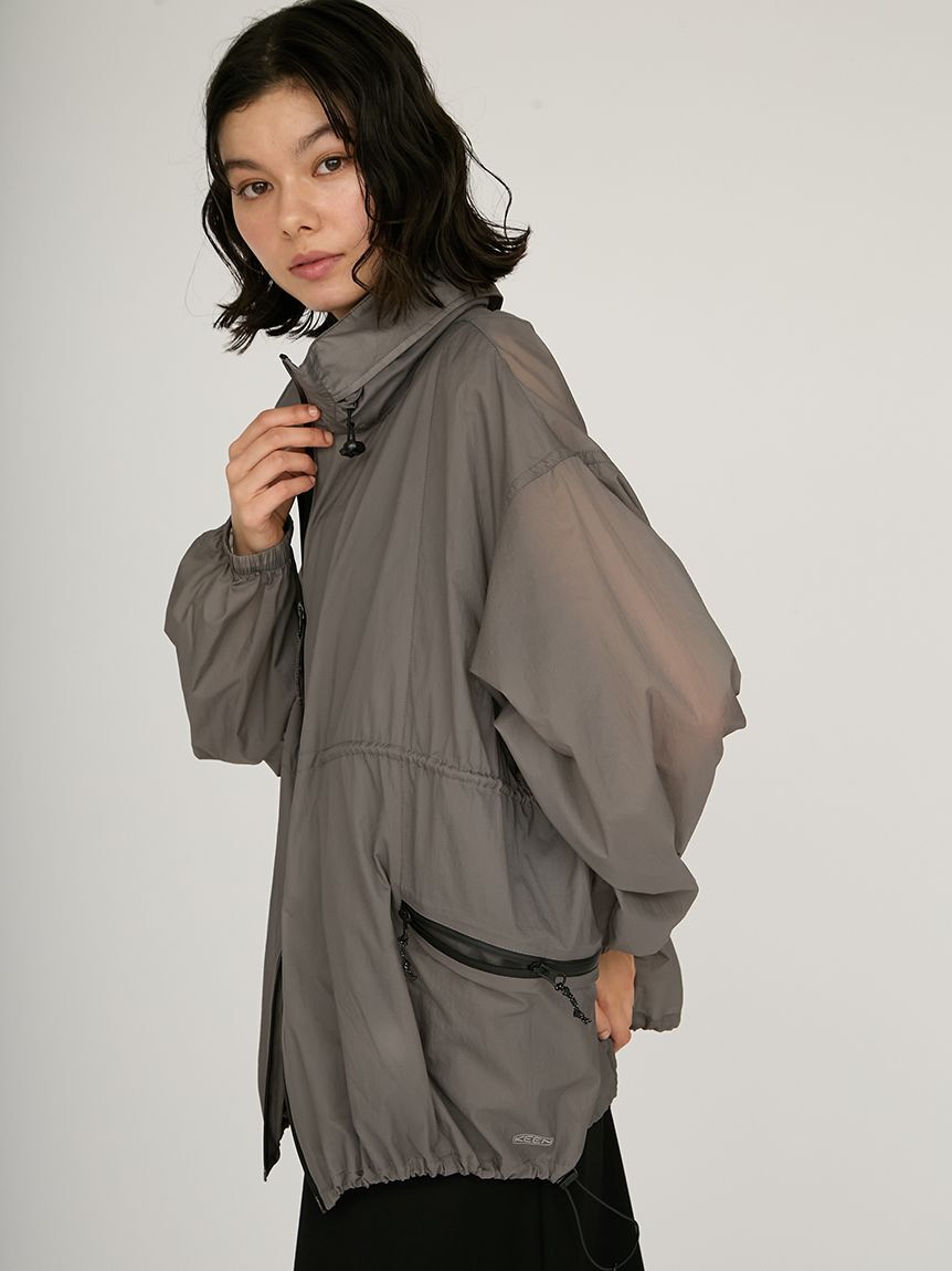 KEEN「【emmi&times;KEEN】RECYCLE NYLONLIGHT JACKET」|ブルゾン・スタジャン|