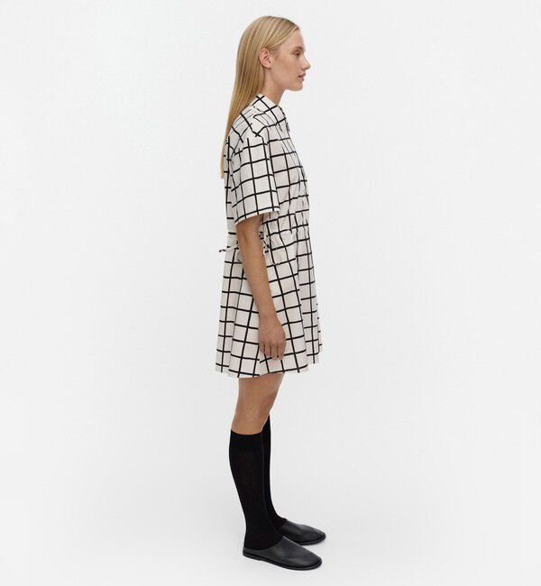 Marimekko「Katkelma Iso Ruutu ワンピース」|ワンピース|