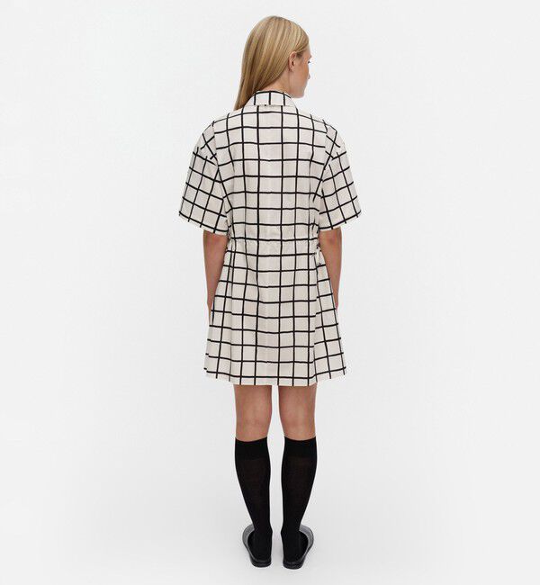 Marimekko「Katkelma Iso Ruutu ワンピース」|ワンピース|