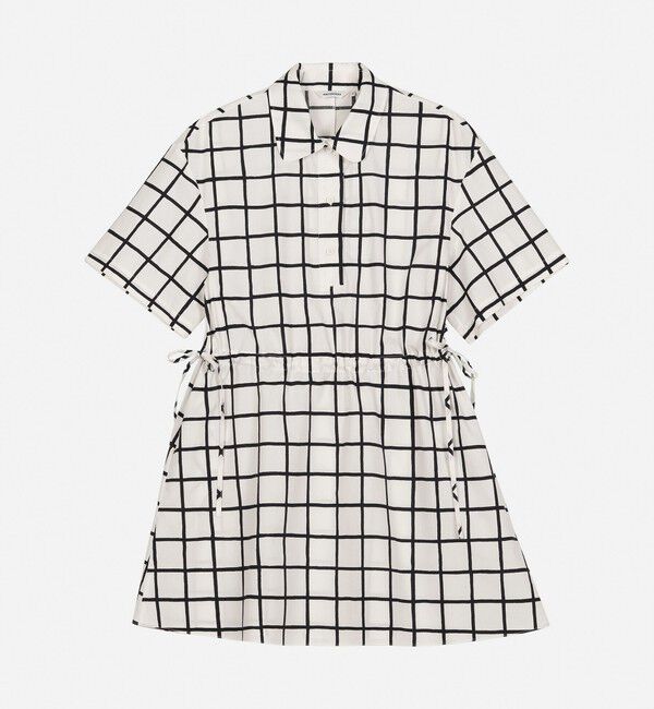 Marimekko「Katkelma Iso Ruutu ワンピース」|ワンピース|