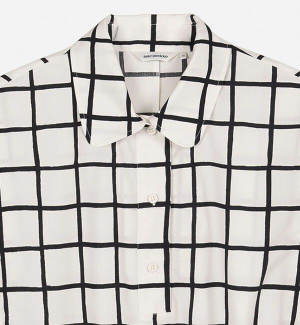 Marimekko「Katkelma Iso Ruutu ワンピース」|ワンピース|
