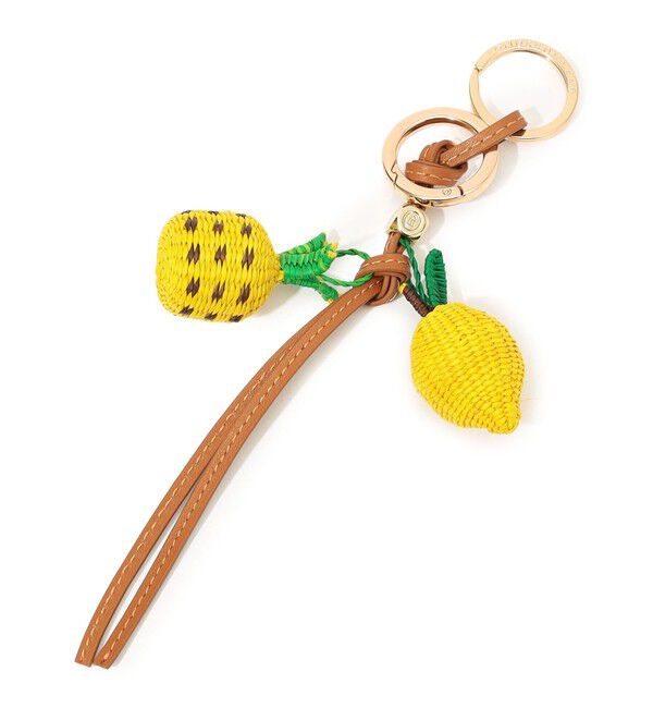 TOMORROWLAND GOODS「Atelier TOMORROWLAND LEMON&PINEAPPLE チャーム」|チャーム・キーホルダー|22 イエロー系