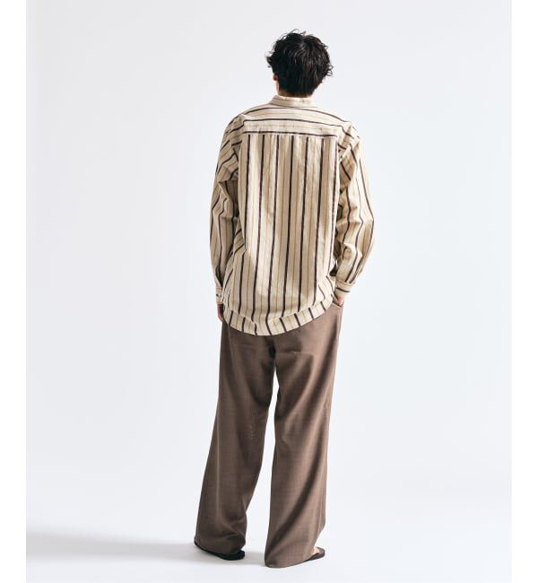 417 EDIFICE「【EVALET / エバレット】メッシュ ワイドパンツ "セットアップ着用可能"」|スラックス|