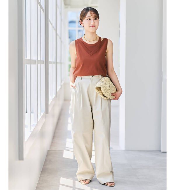 Spick and Span「2枚SETタンクレイヤードプルオーバー」|Tシャツ・カットソー|