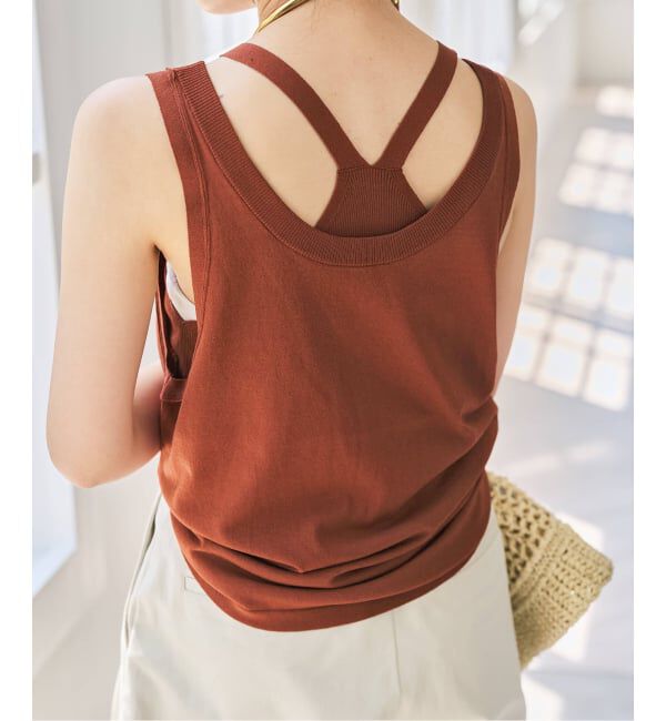 Spick and Span「2枚SETタンクレイヤードプルオーバー」|Tシャツ・カットソー|