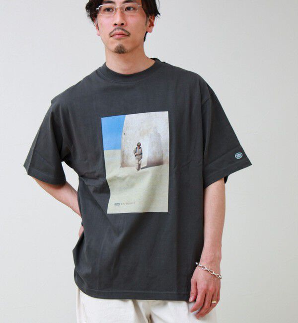 GLOSTER「【DISCUS】STAR WARS グラフィックTシャツ」|Tシャツ・カットソー|ブラック系その他2