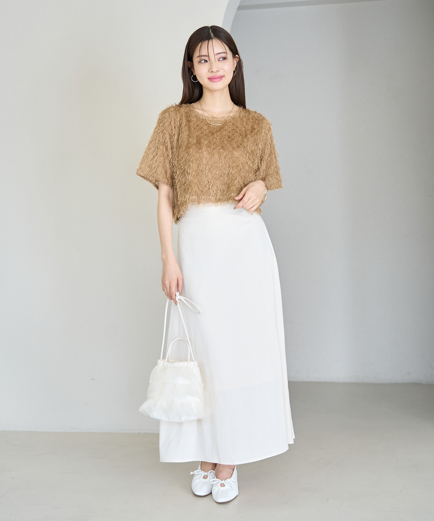 Rope&rsquo;Picnic「フリンジカットトップス」|Tシャツ・カットソー|