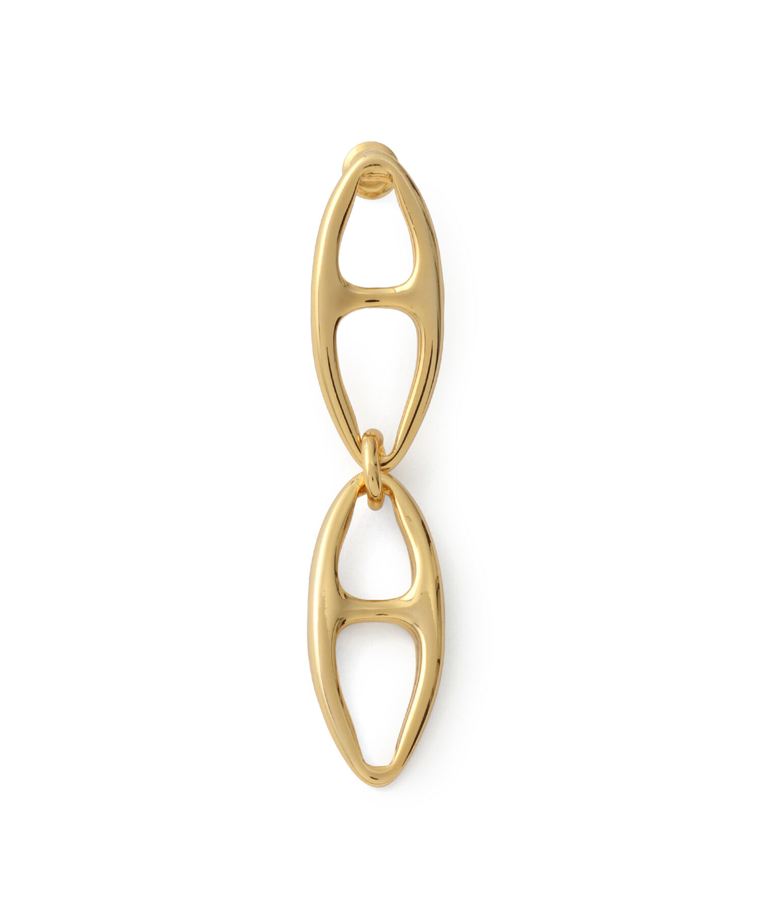 ADAM ET ROPE'「アーモンドチェーンピアス」|ピアス|