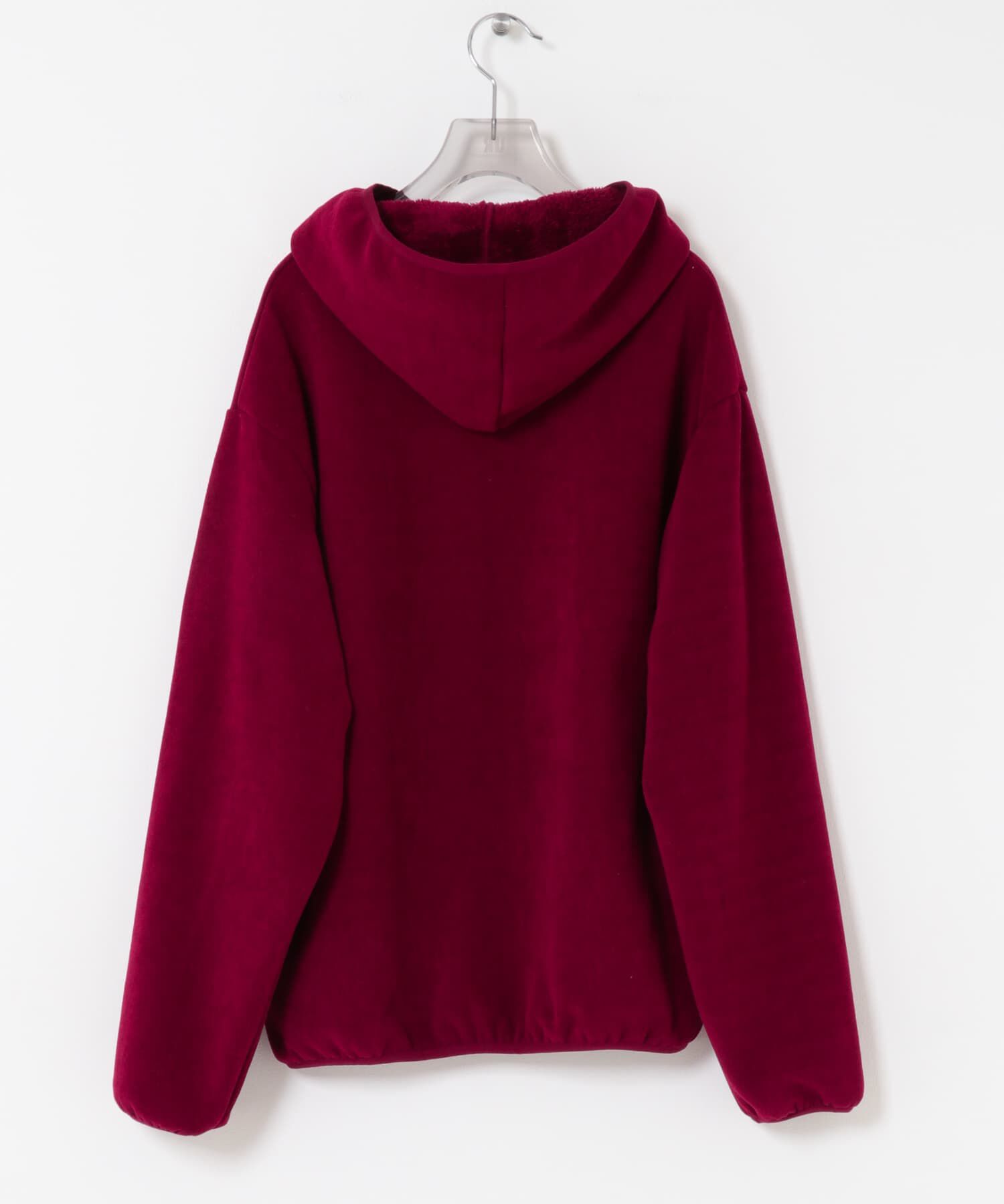 URBAN RESEARCH「『別注』THOUSAND MILE&times;URBAN RESEARCH　KNIT FREECE HF-ZIP HOODIE」|パーカー|