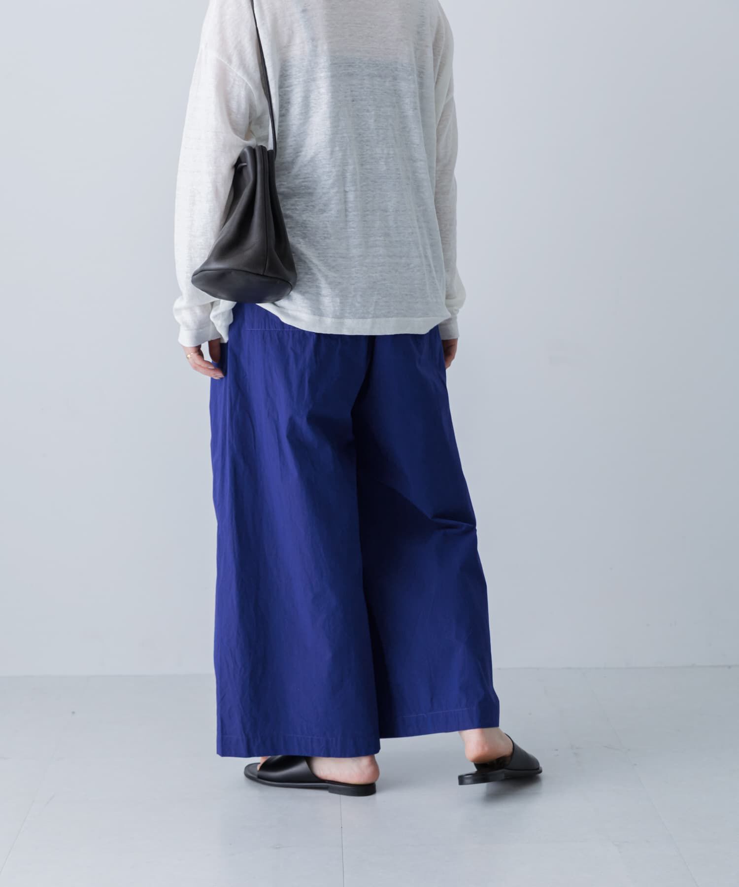 かぐれ「コットンサイドタックワイドパンツ」|その他|