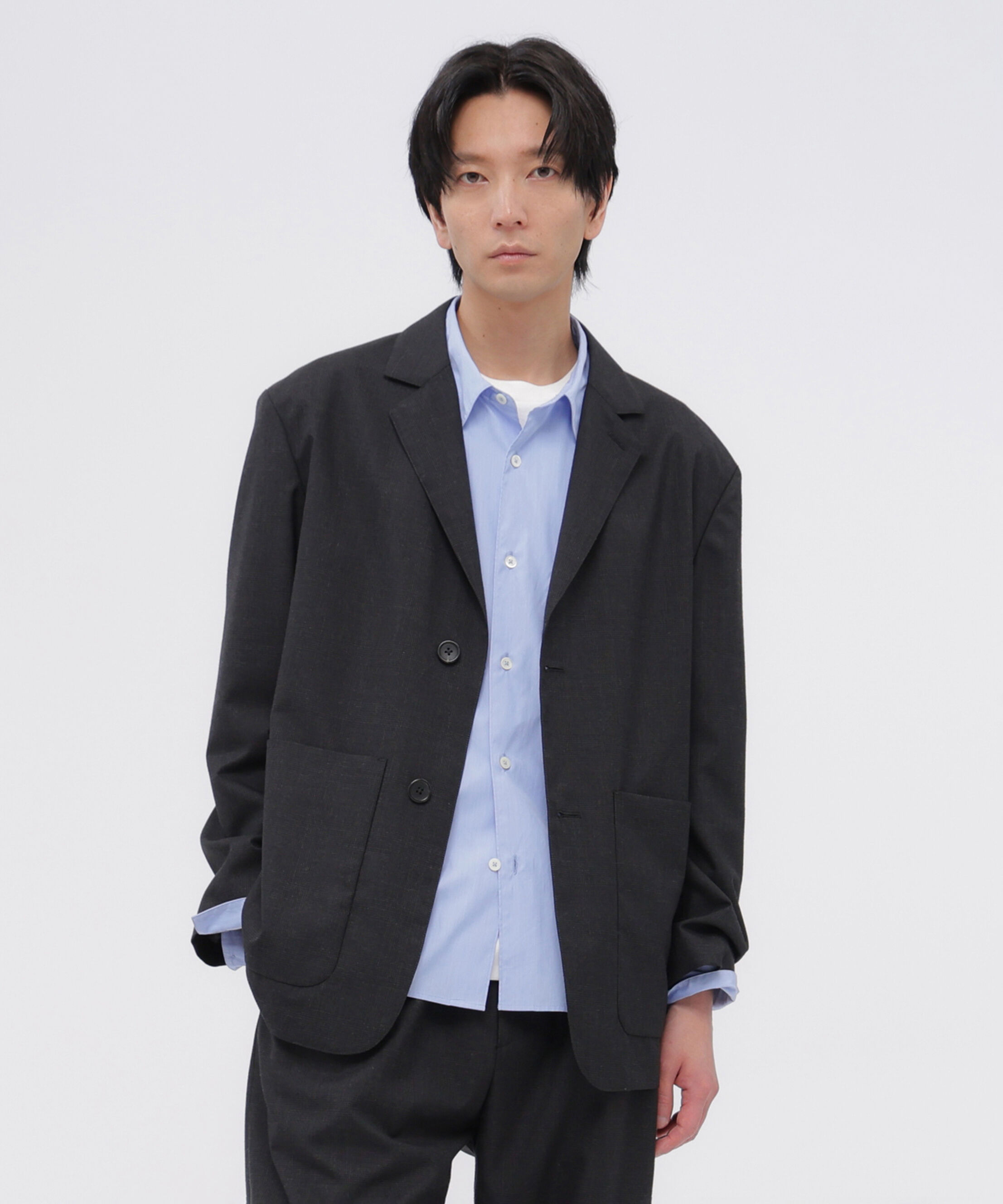MARGARET HOWELL「MUTED WOOL CHECK JACKET」|その他|