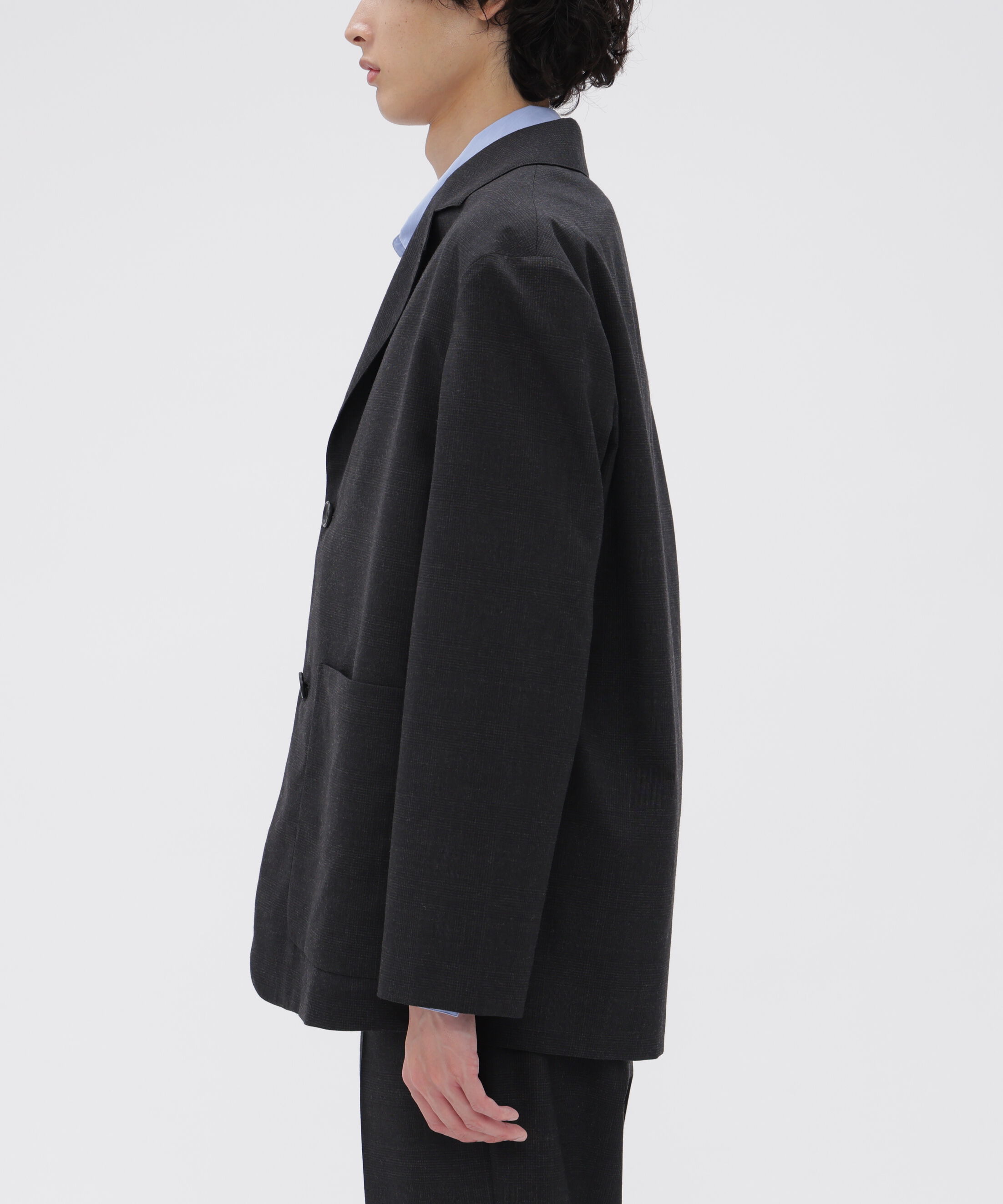 MARGARET HOWELL「MUTED WOOL CHECK JACKET」|その他|