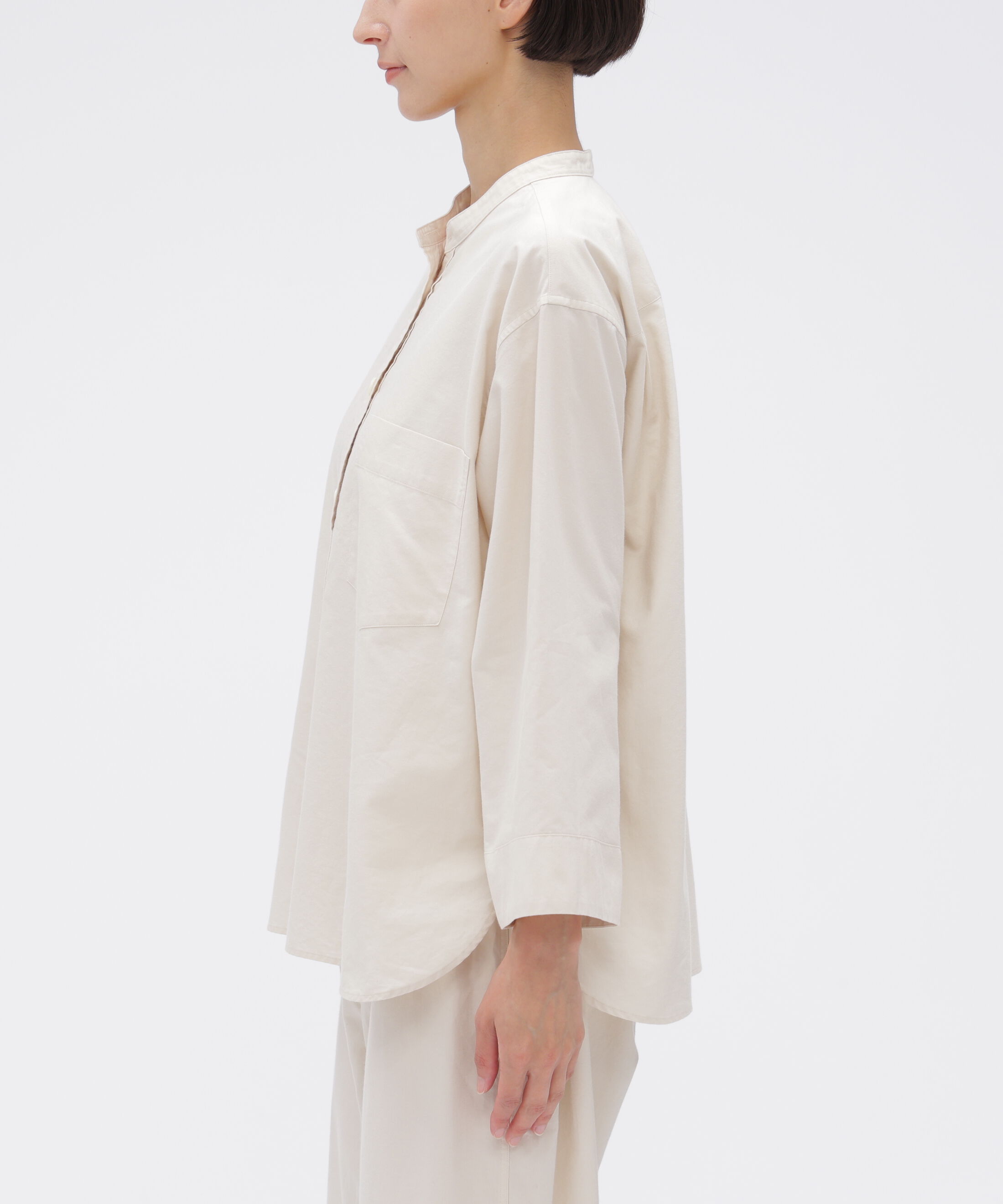 MARGARET HOWELL HOUSEHOLDGOODS「BRUSHED OXFORD PJ SHIRT」|シャツ・ブラウス|