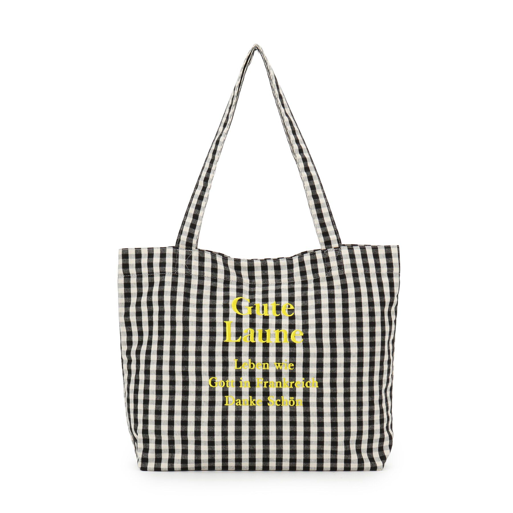 ITS&rsquo;DEMO「ロゴ刺繍ラージトート」|トートバッグ|